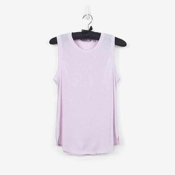 Athleta Tops - Athleta Breezy Tank Medium Purple Modal Blend Athleisure Yoga Gym Workout Active